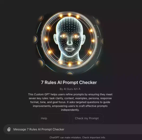 Prompt Checker: Your AI Assistant for Verifying Prompts