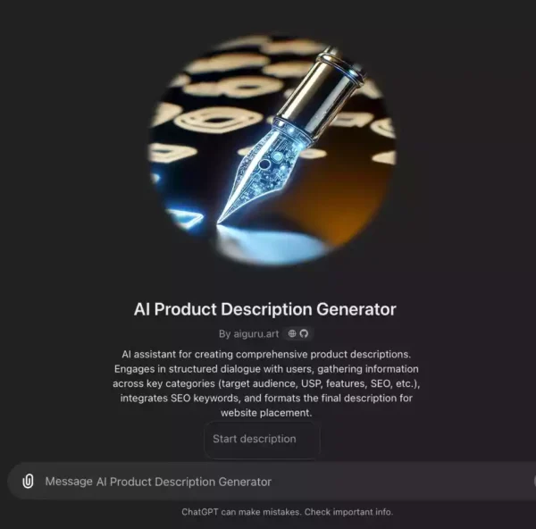 AI Product Description Generator